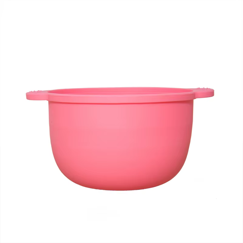 Bol en Silicone réutilisable résistant à la chaleur, Pot chauffe-cire pour épilation, bol de mélange