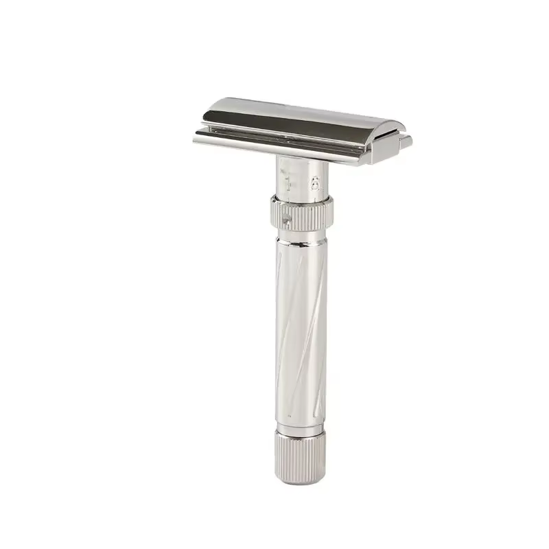 YAQI Ultima Rasoir de sécurité réglable en acier inoxydable pour hommes - Rasoir professionnel de ra