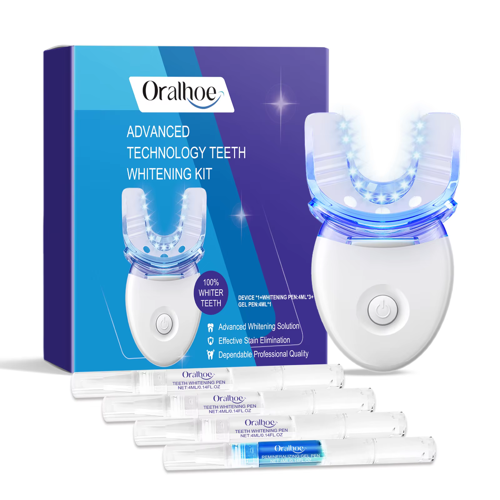 Kit de soins dentaires - Ensemble de soins bucco-dentaires portable pour usage domestique, traitemen