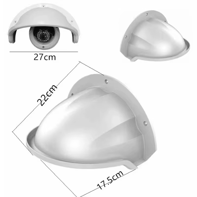 Housses de Protection bouclier mur étanche à la pluie couverture CCTV tourelle dôme caméras boîte de