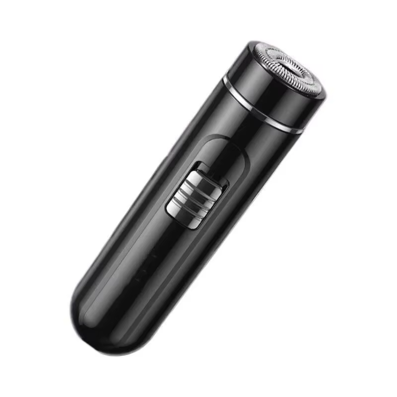Rasoir électrique compact pour homme, aste par USB, support et séchage, utilisation facile à un bout