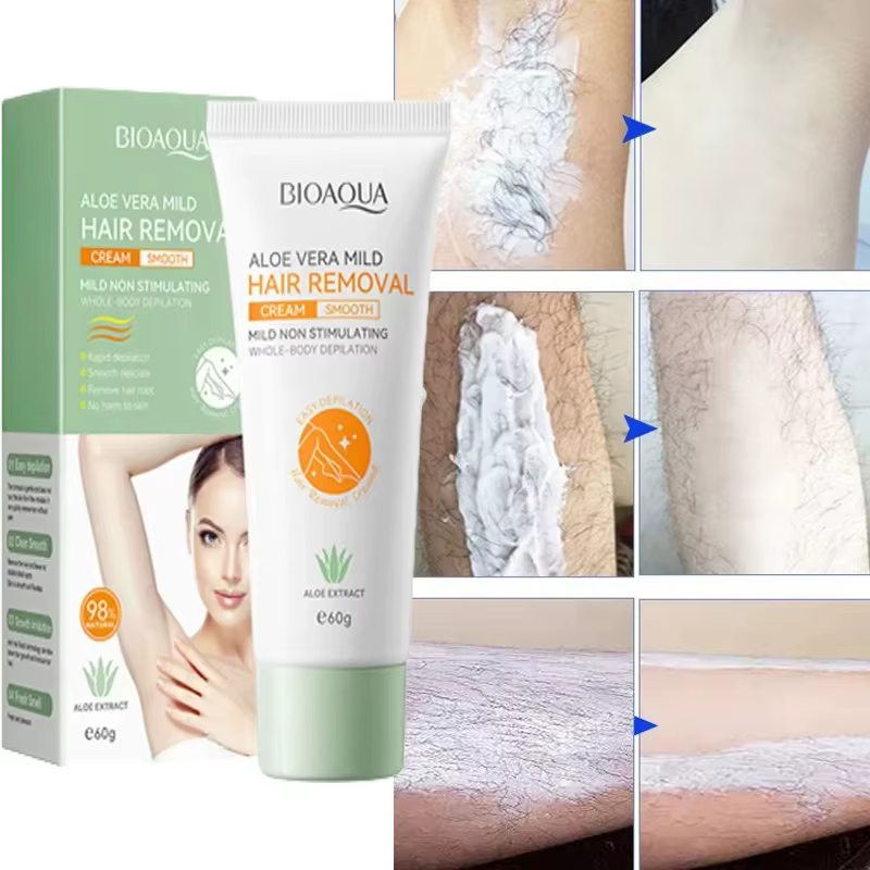 Crème dépilatoire permanente, crème épilatoire pour zones intimes, santé, sans douleur, inhibiteur d