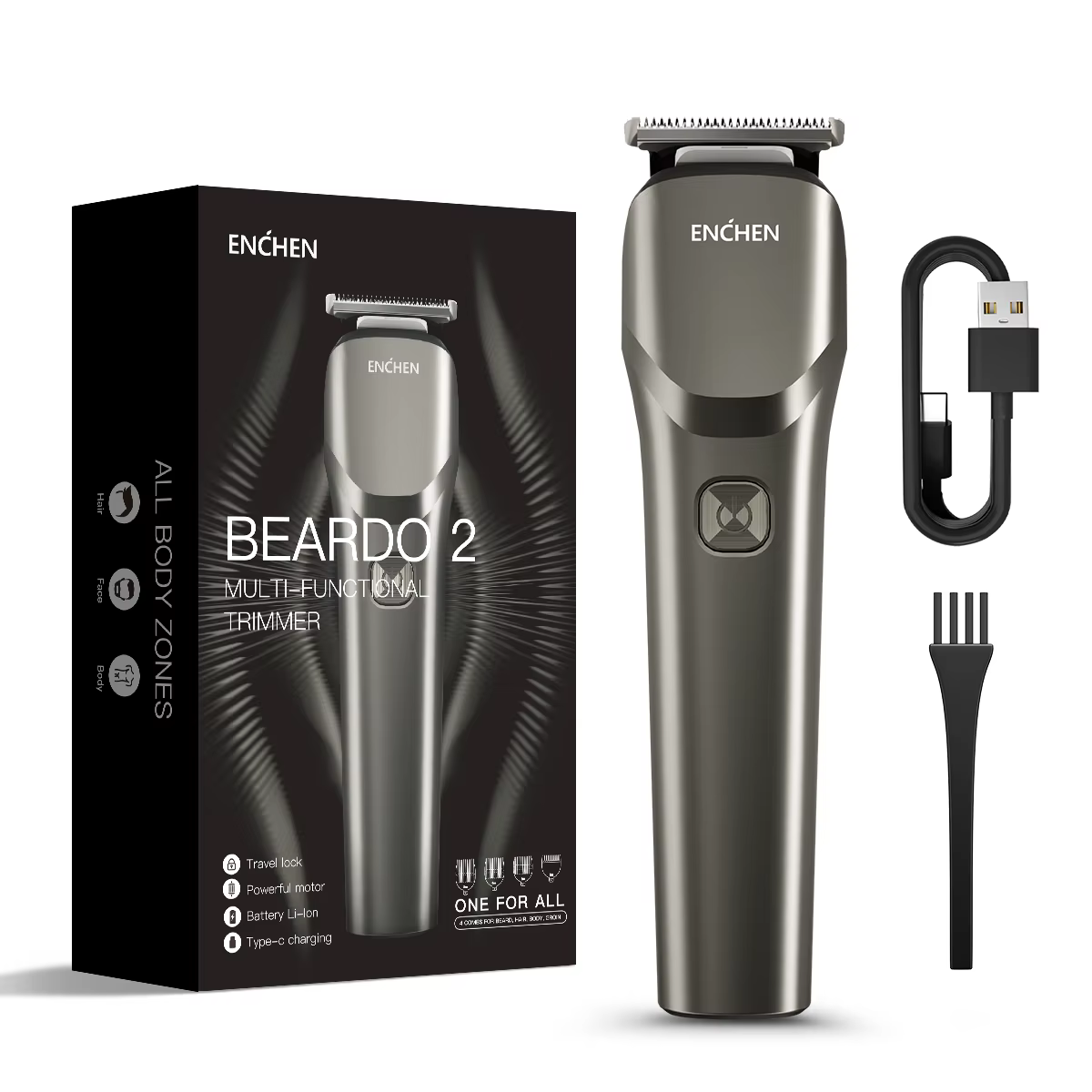 ENCHEN Beardo 2 tondeuse électrique tondeuse à cheveux Machine de coupe de cheveux pour hommes type-