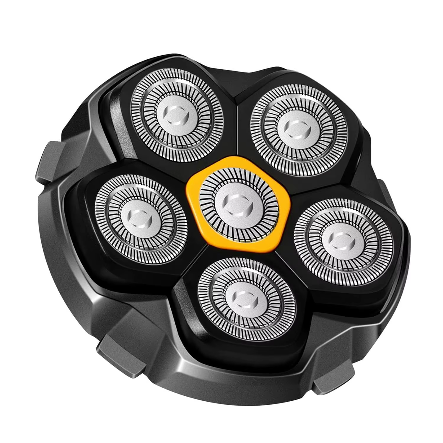 Tondeuse à cheveux électrique pour hommes chauves avec têtes flottantes magnétiques 6D, rechargeable
