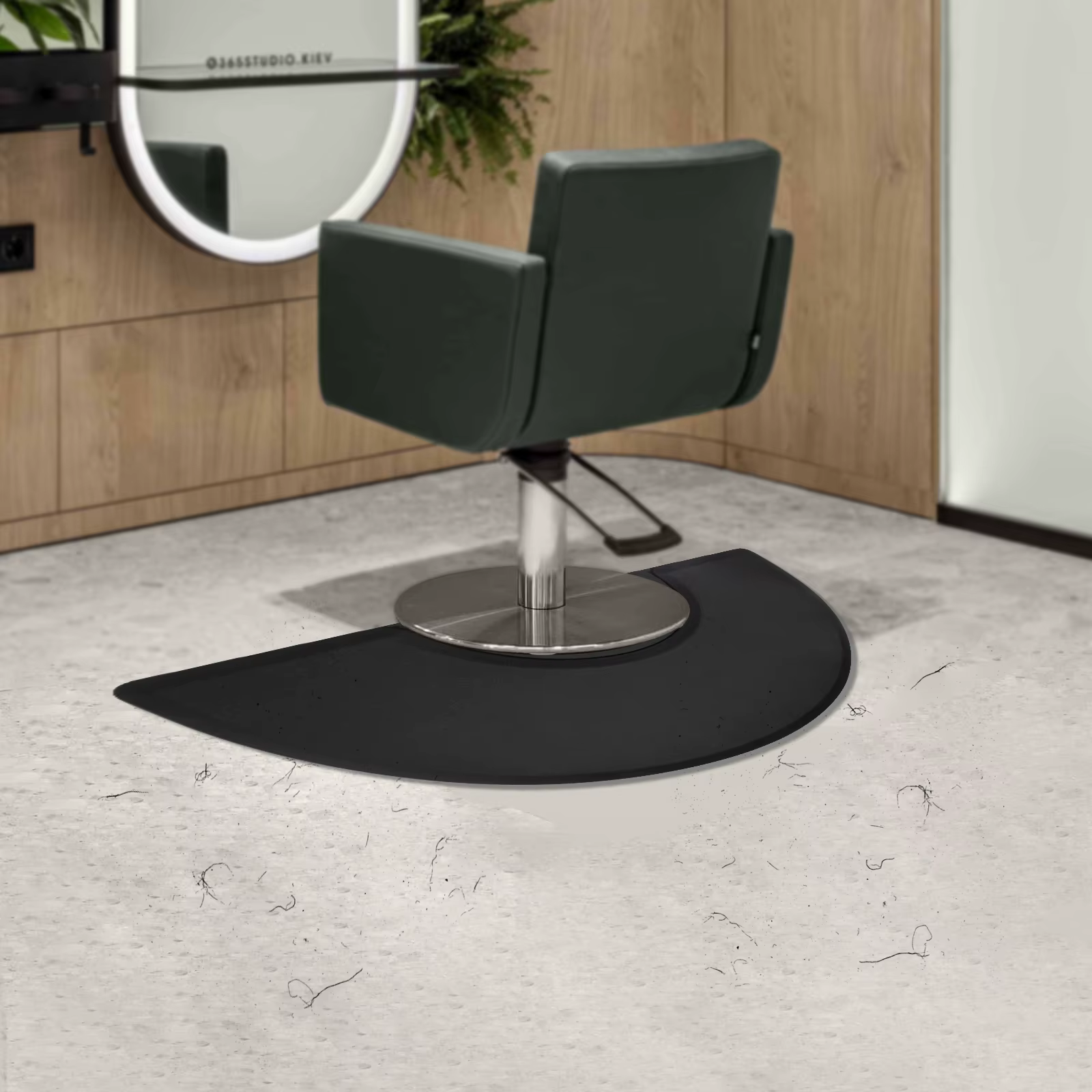 Tapis de sol de Salon professionnel, imperméable, Anti-Fatigue, pour chaise de Salon de coiffure, Ba