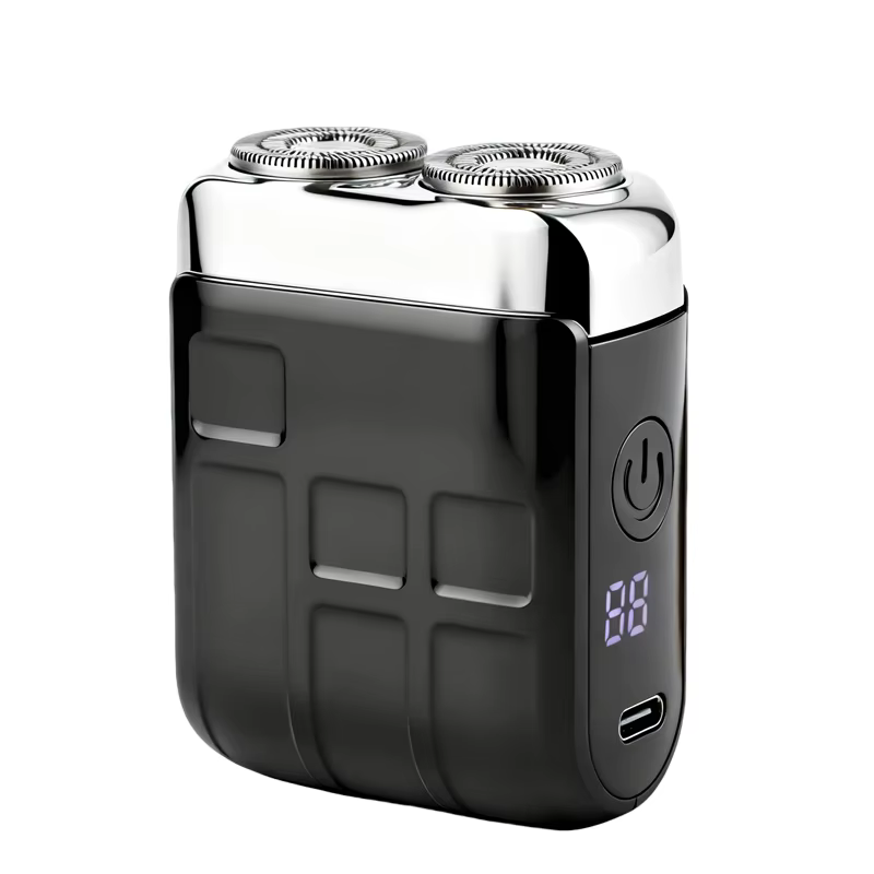 Rasoir électrique pour hommes Mini rasoir électrique tondeuse à barbe Portable Machine à raser pour