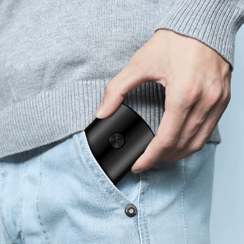 Mini rasoir électrique r pour hommes, Rechargeable par USB, Portable, couteau à barbe sans fil pour