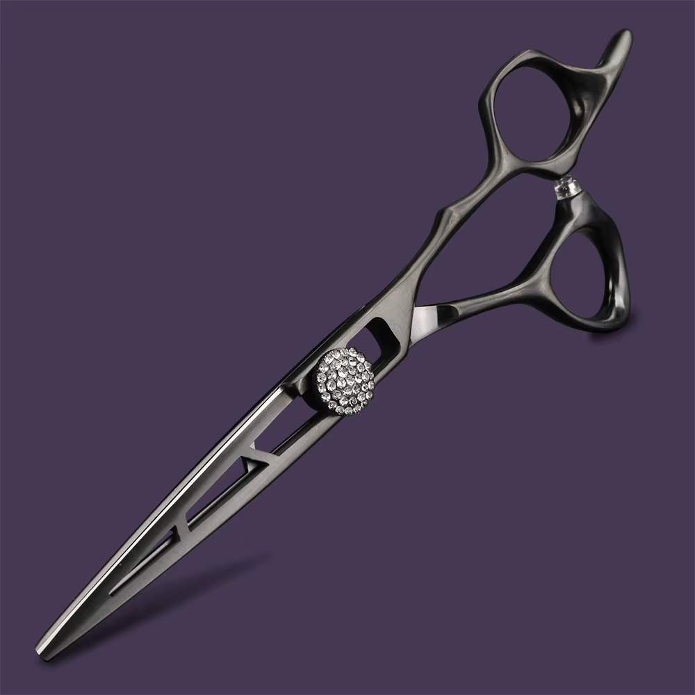 XUANFENG – ciseaux à cheveux creux de 6 pouces, ciseaux de barbier en acier VG10, ciseaux de coupe p
