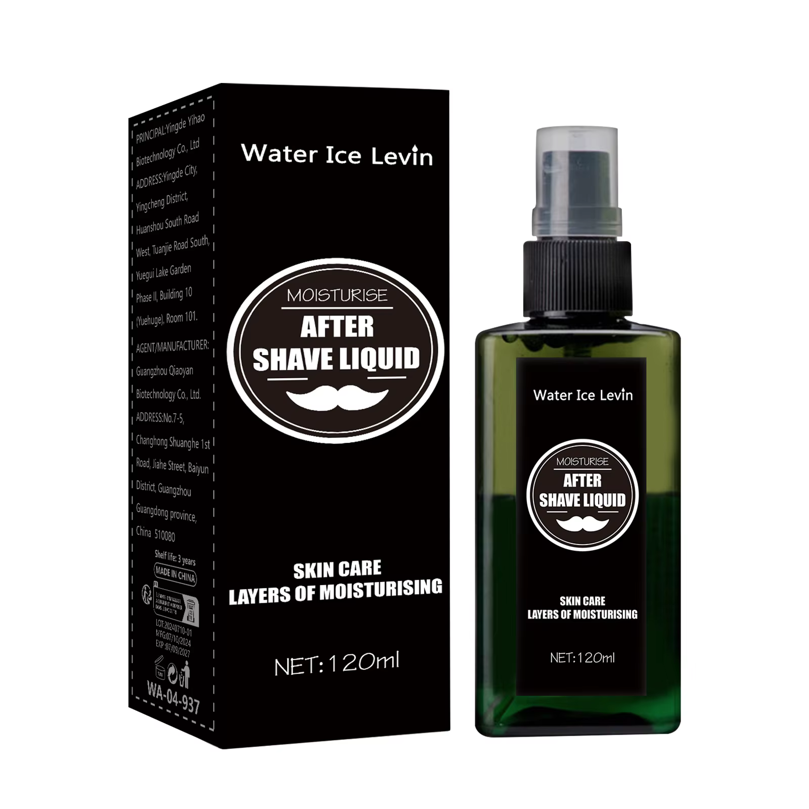 Lotion réparatrice après rasage, prévient le traitement des poils incarnés, peau lisse du corps, réd