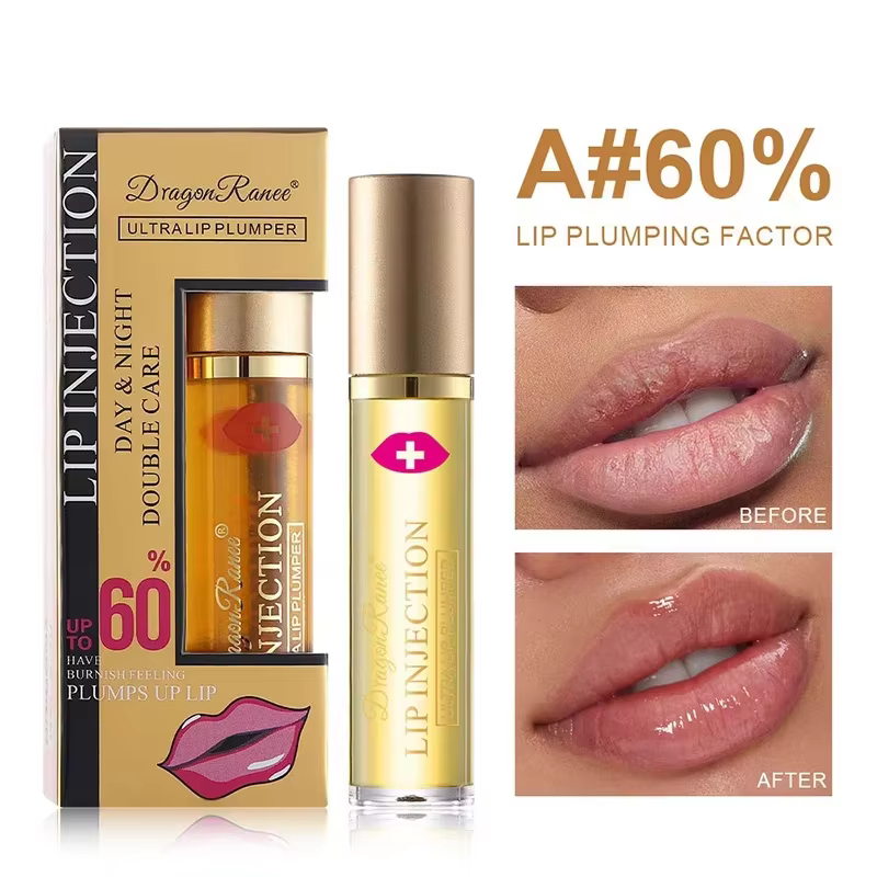 Huile Volumineuse Instantanée, Rouge à Lèvres Hydratant Anti-déformable, Soin Sexy, Maquillage