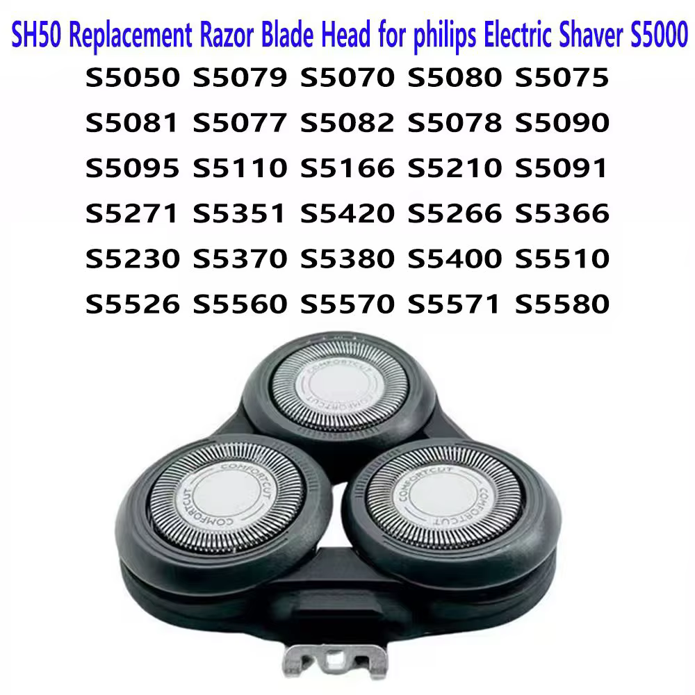 Tête de lame de rasoir de rechange SH50 pour rasoir électrique Philips S5000 S5340 S5370 S5380 S5400