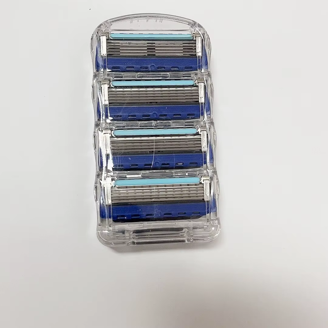 Rasoir classique à 5 couches, ensemble de rasoir, lame en acier inoxydable, rasoir de sécurité manue