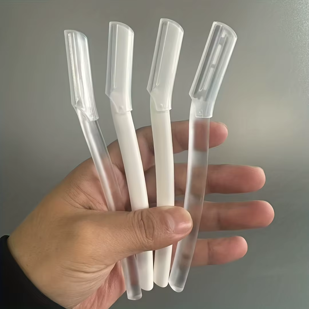 Rasoirs faciaux, outil de retouche pour le dermaplaning, rasoir à sourcils, élimination des poils du