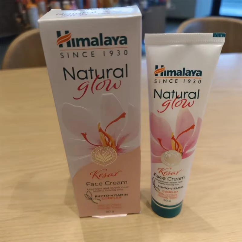 Crème pour le visage Himalaya Natural Glow Kesar 50g/flacon, atténue les cicatrices d'acné, les tach