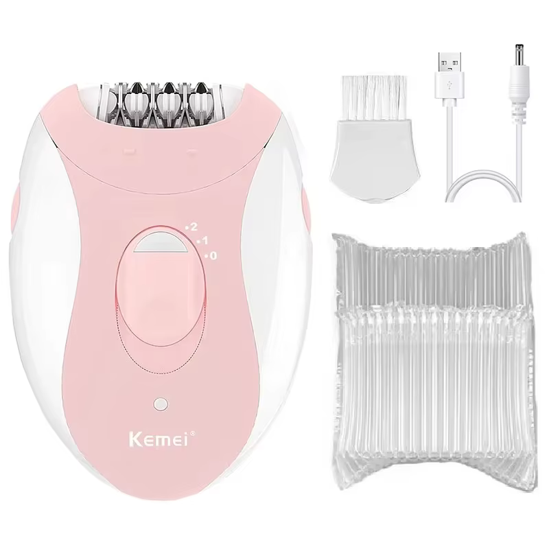 Kemei femmes épilateur électrique épilation visage corps dame Bikini jambes bras aisselles épilateur