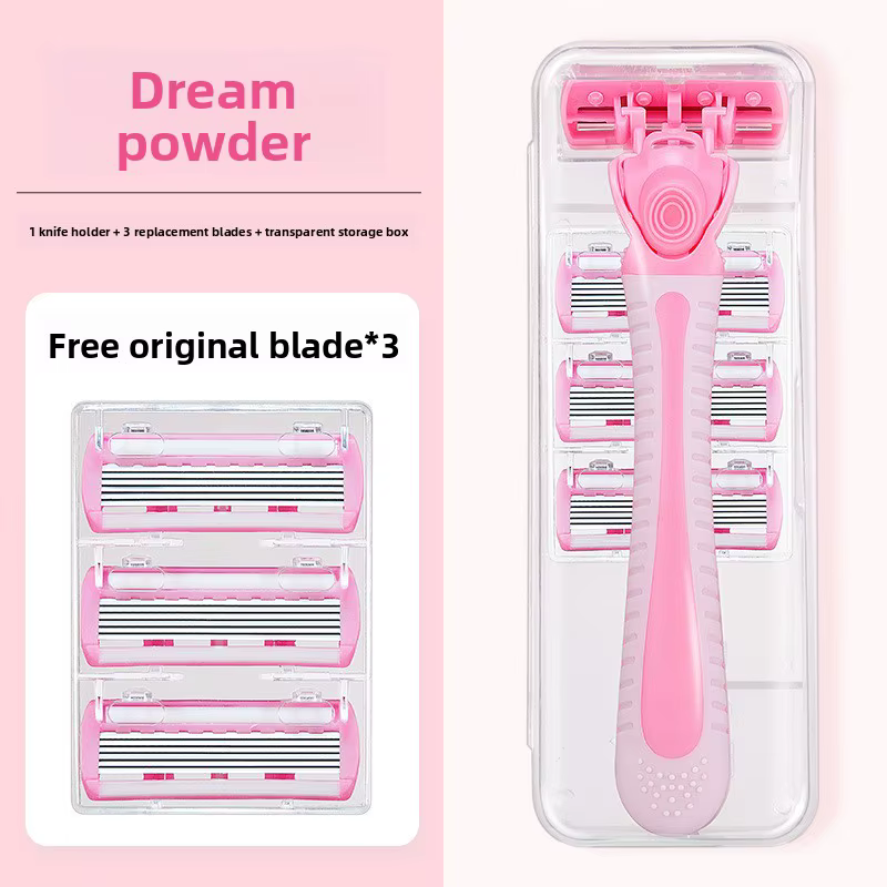 Couteau de rasage pour femmes, pour les poils des jambes, des aisselles, des zones intimes, appareil