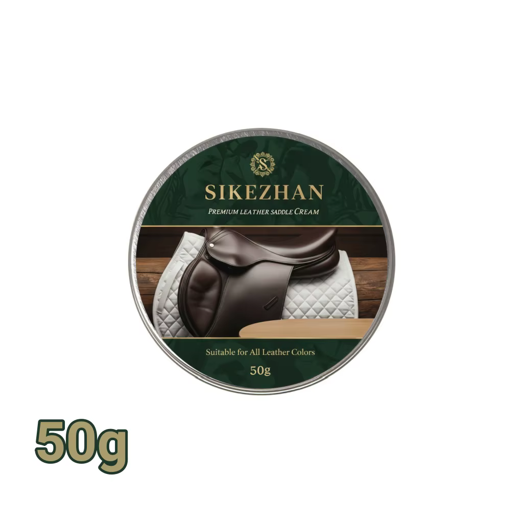 Crème d'entretien pour cuir de qualité supérieure 100g pour équipements équestres, bottes, vestes, s