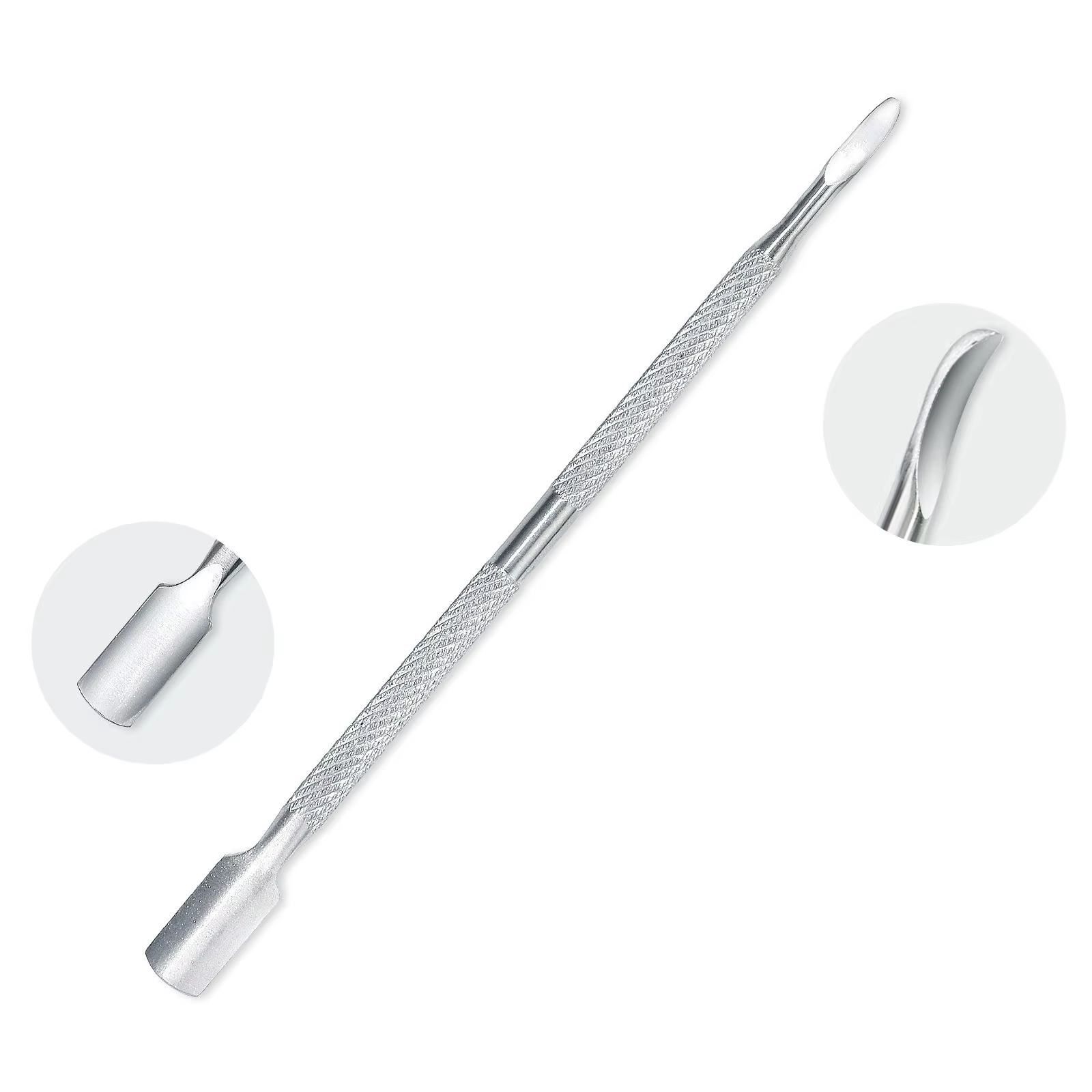 LINMANDA pince à cuticules avec poussoir à cuticules dissolvant et tondeuse à cuticules en acier ino