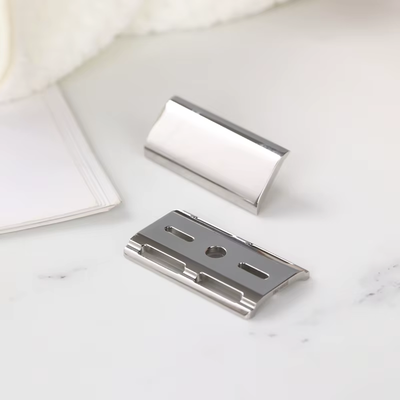 Tête de rasoir de sécurité polie en acier inoxydable YAQI Ghost 90SB 316, avec écart de lame de 0.90