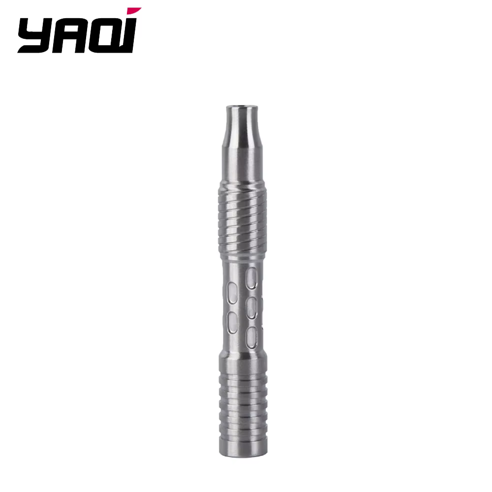 Yaqi – poignée de rasoir de sécurité pour hommes, en acier inoxydable 316