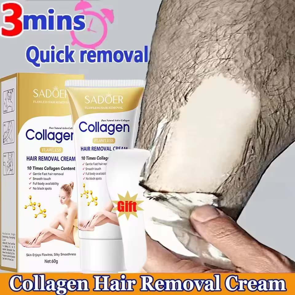 Crème d'épilation rapide indolore inhibiteur de croissance des cheveux bras aisselles jambes dépilat