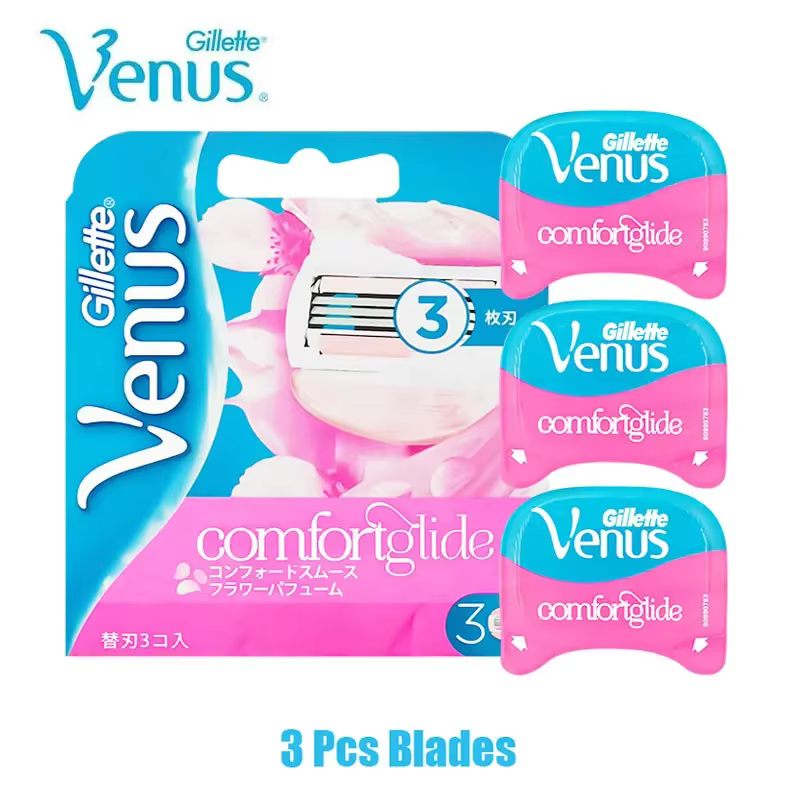 Gillette Venus-Lame de rasoir avec spa lisse pour femme, lame de rasage tranchante à 3 couches, tête