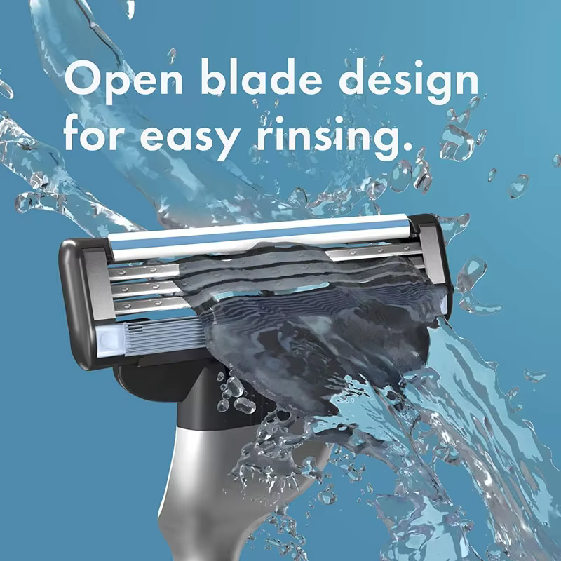 Gillette Mach 3 recharges de tête de rasoir cartouches avec bandes lubrifiées 3 couches lames de ras