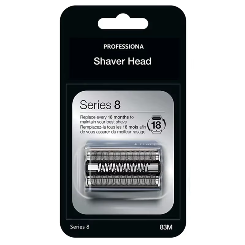 Tête de rechange 83M compatible avec le rasoir électrique Braun série 8 S8 8320S,8325S,8330S,8340S,8