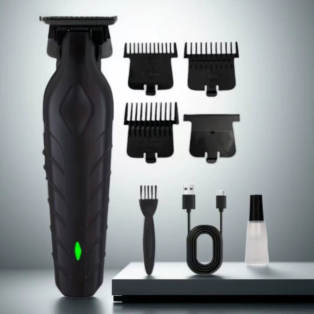 Ensemble de tondeuse à cheveux pour hommes, corps ABS avec batterie au Lithium Rechargeable par USB,