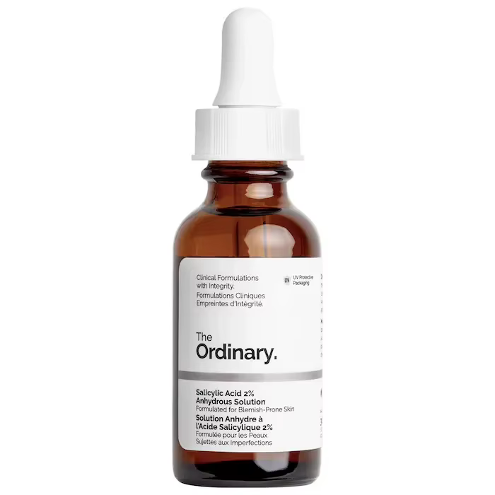 Solution anhydre à l'acide salicylique à 2 %, 30 ml, débouche les pores, exfolie et effet exfoliant,