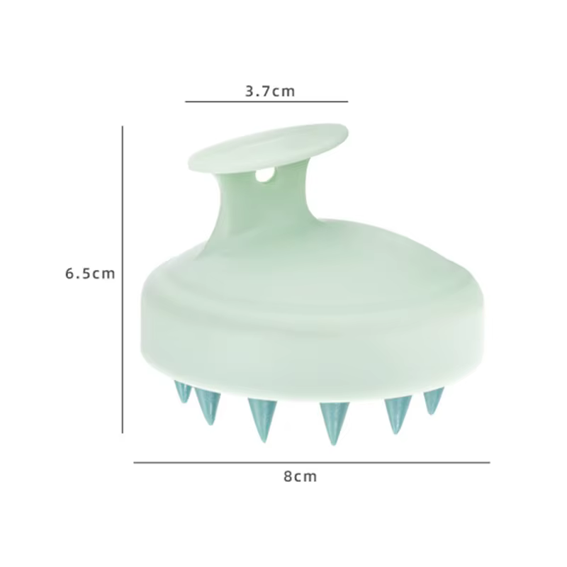 Brosse à shampoing en Silicone, peigne de Massage du cuir chevelu, peigne de lavage des cheveux, bro