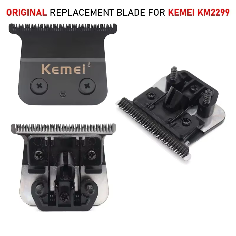 Lame de rechange originale pour tondeuse à cheveux Kemei KM-2299, Machine de traitement des cheveux,