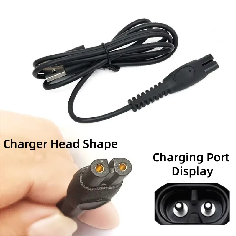 Câble de chargeur 5V/15V, cordon de charge pour rasoir électrique et tondeuse à barbe, pour Philips 