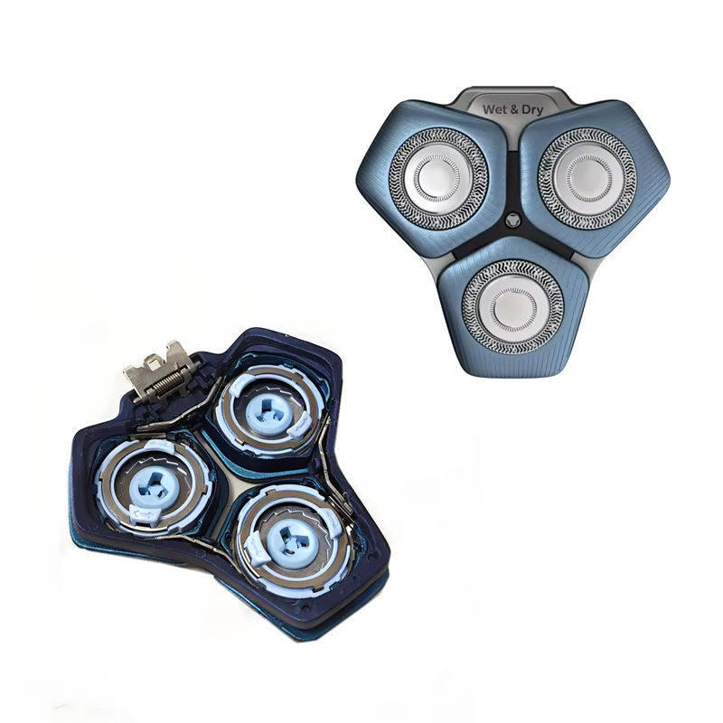 1 paquet de têtes de rasage de remplacement originales SH71/50 compatibles avec les rasoirs Philips 