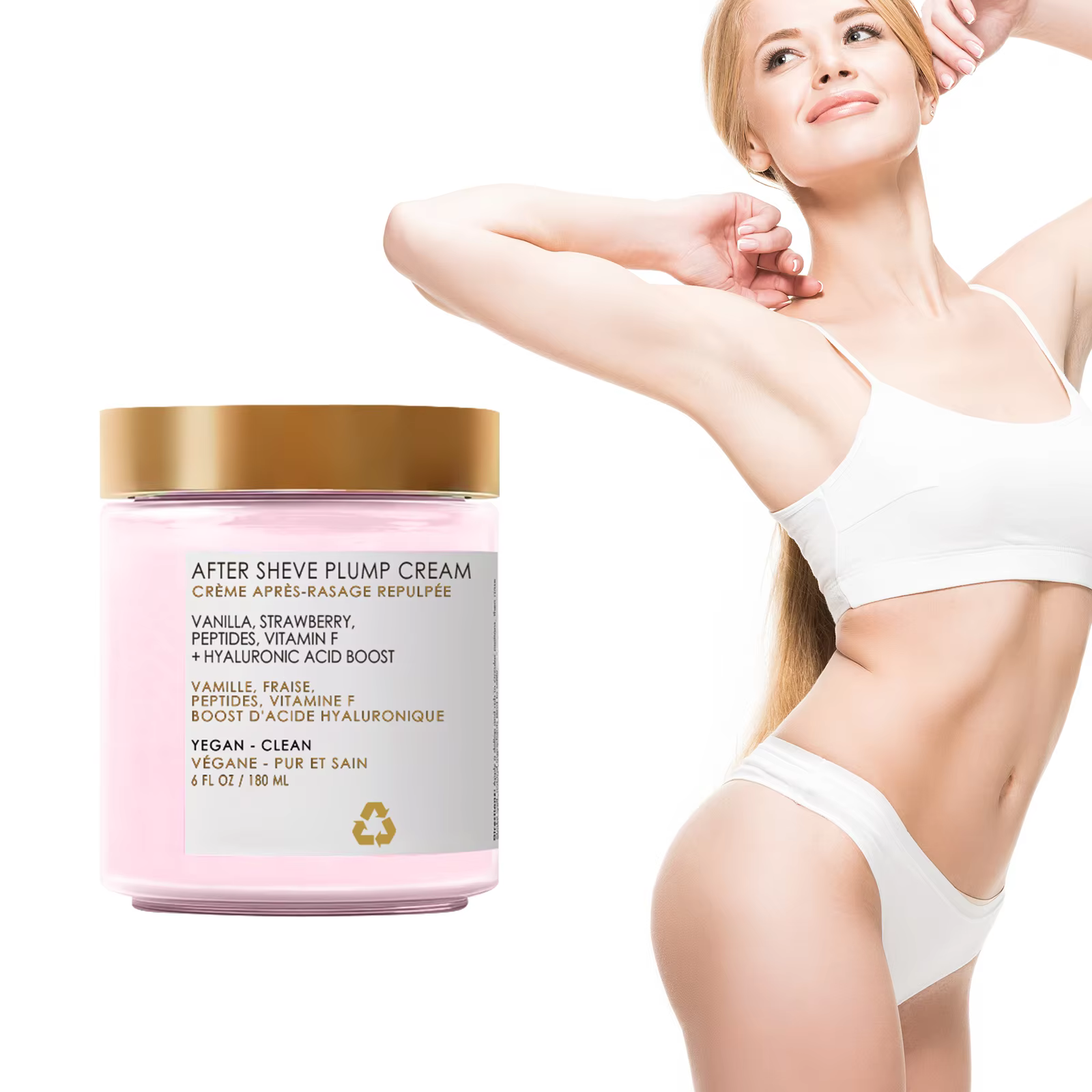Crème de rasage épilation crème de rasage vraiment après-rasage fraise femmes pour peau lisse hydrat