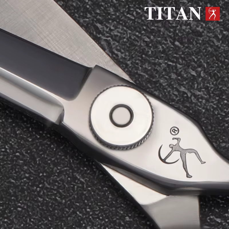 Titan – ciseaux de salon de coiffure professionnels, acier vg10, nouveau design, japon