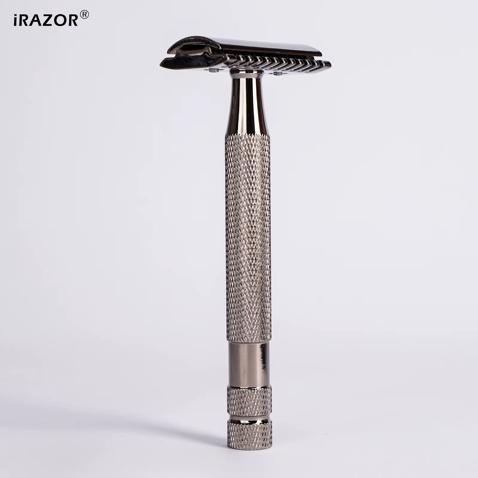 Rasoir de sécurité à double tranchant iRAZOR DE, rasoir écologique pour hommes et femmes avec manche