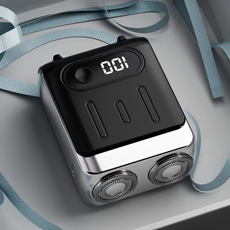 Nouveau rasoir électrique intelligent, rasoir domestique et de voiture, affichage numérique, mini ra