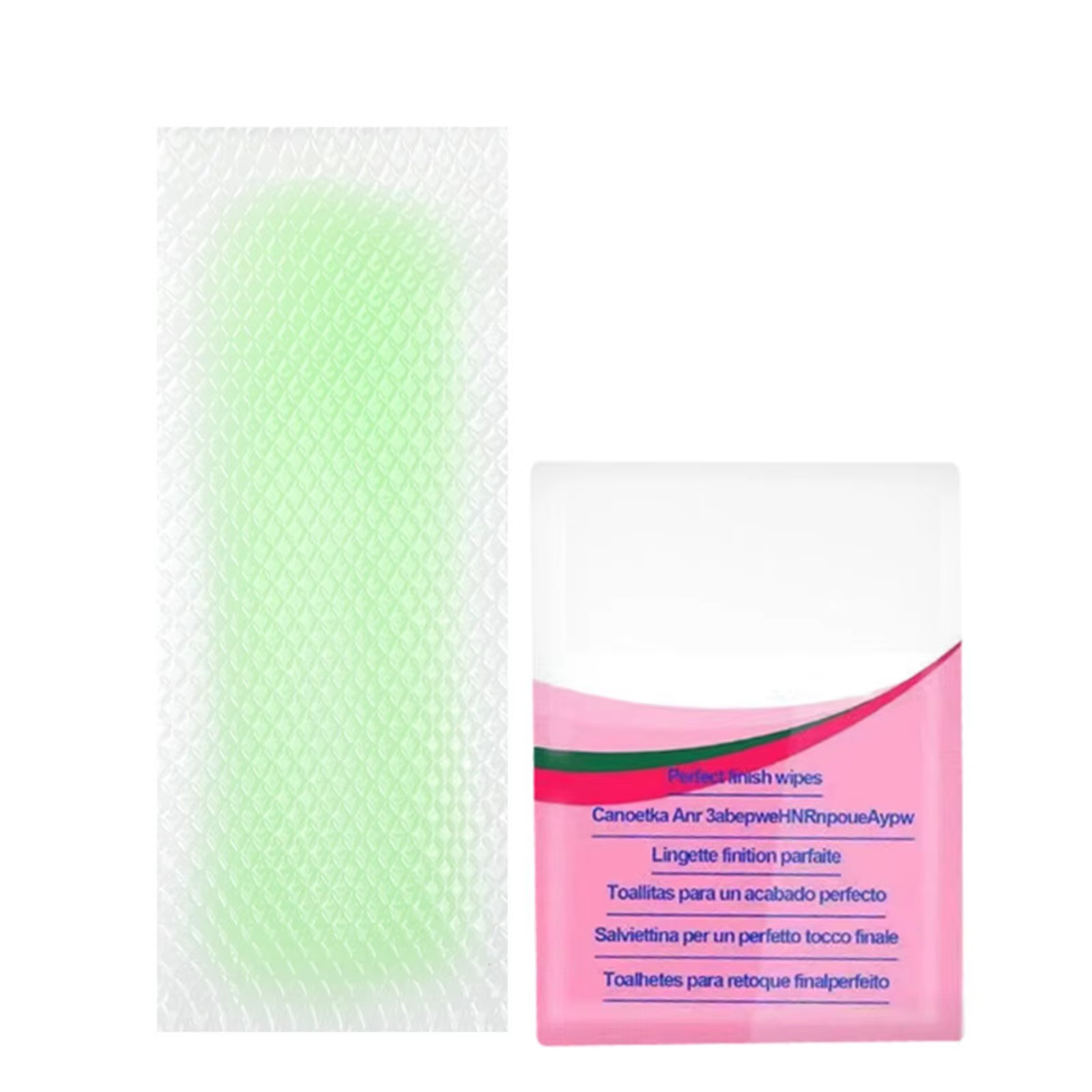 Kit d'épilation rapide et indolore pour tous les types de peau, bandes d'avertissement pour le visag