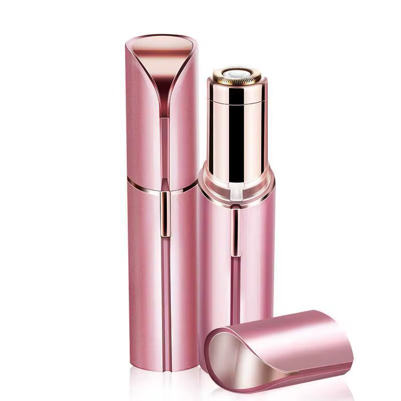 Épilateur électrique Portable en forme de rouge à lèvres pour femmes, indolore et efficace, outil de
