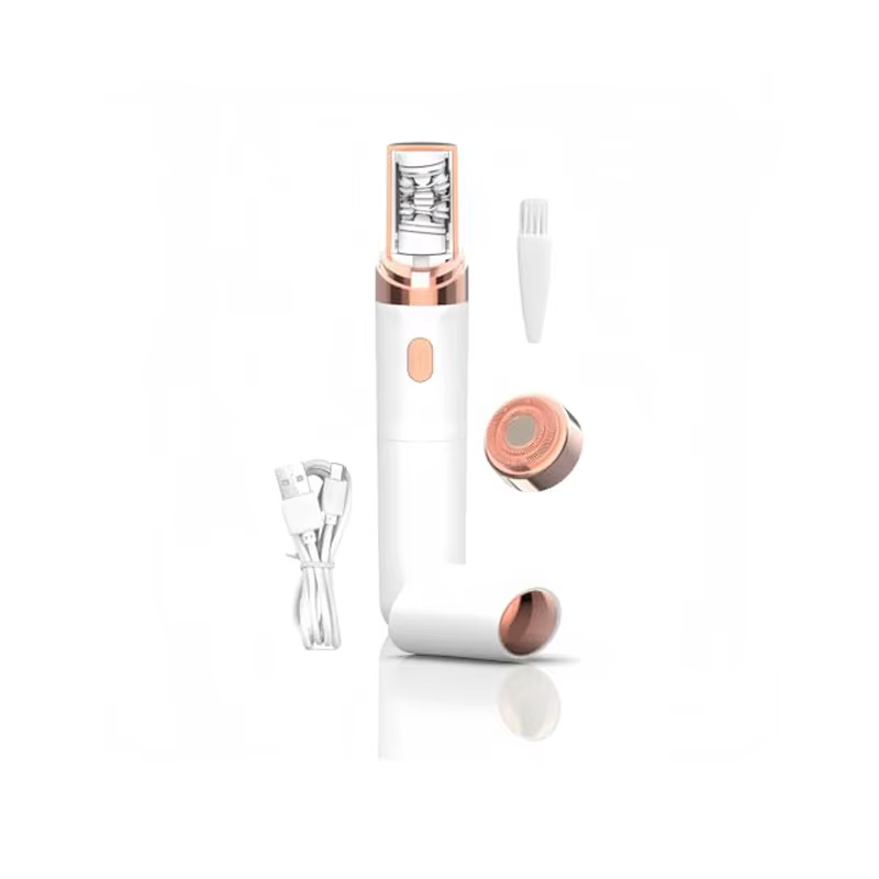 Épilateur Facial pour femmes étanche femme épilateur Facial 2-en-1 dispositif d'épilation sans fil é