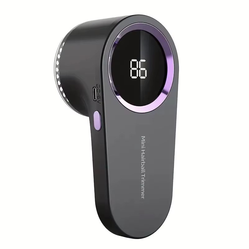 Boule d'épilation portable |   Rasoir et tondeuse à vêtements à affichage numérique rechargeable par