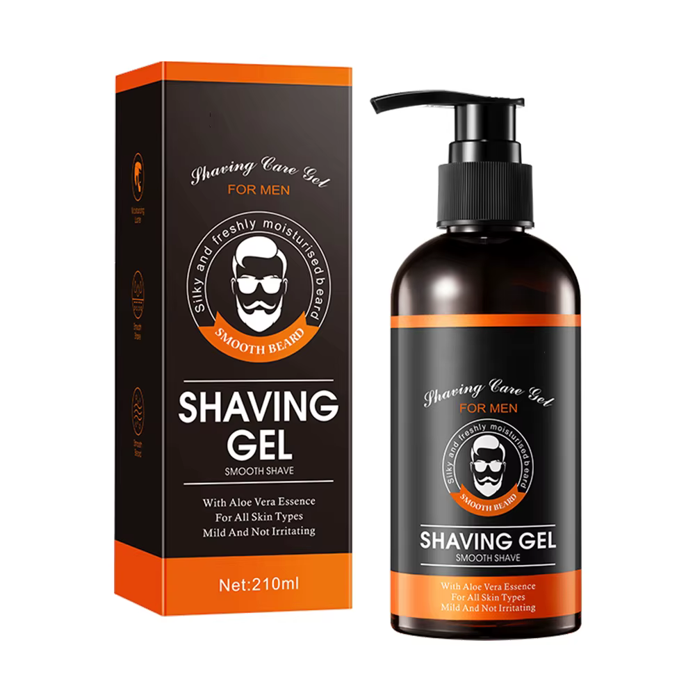 Crème de rasage pour hommes, 210g, mousse de Regina, pour barbe naturelle, conditionneur professionn