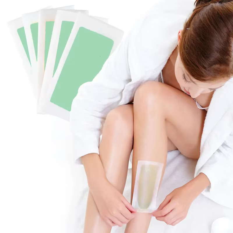 Bandes de cire d'épilation professionnelles, 20 bâtons, pour épilation d'été, papier de cire froide 