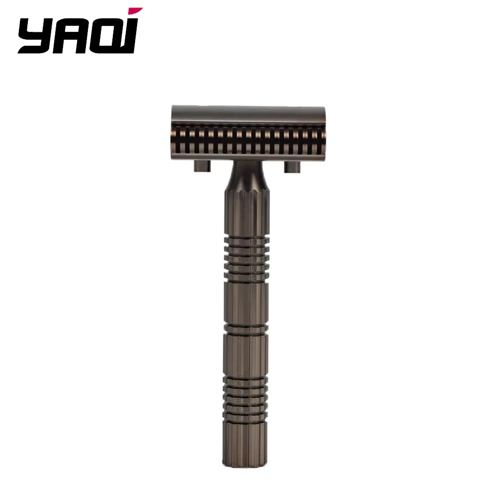 Rasoir à barbe 2026 YAQI Bohemia en acier inoxydable 316 avec plaque de base réglable pour homme