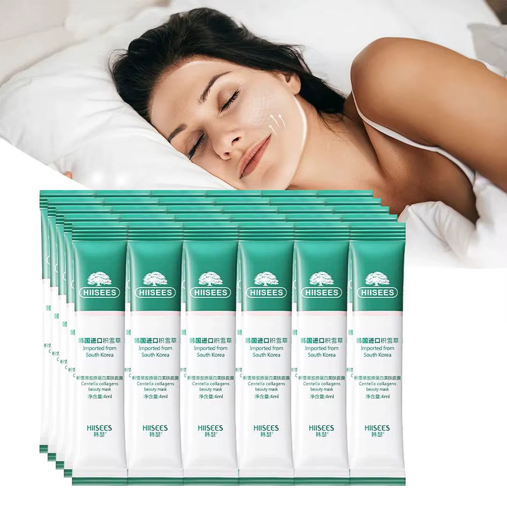 Centella – masques faciaux au collagène pour dormir, 30 pièces, soins de la peau, Anti-rides, Anti-â