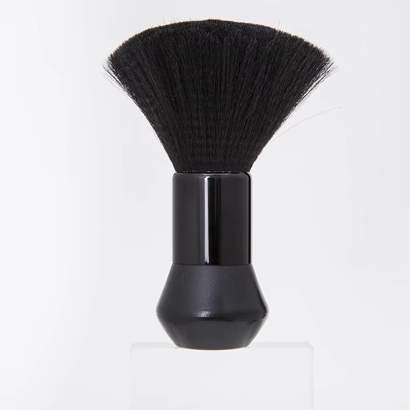 Grande brosse de barbier, plumeau pour le cou, rasage de la barbe, doux pour la coupe des cheveux, n
