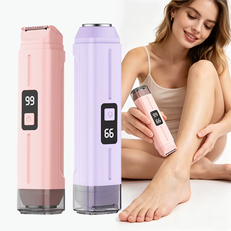 Rasoir électrique 2 en 1 pour femmes