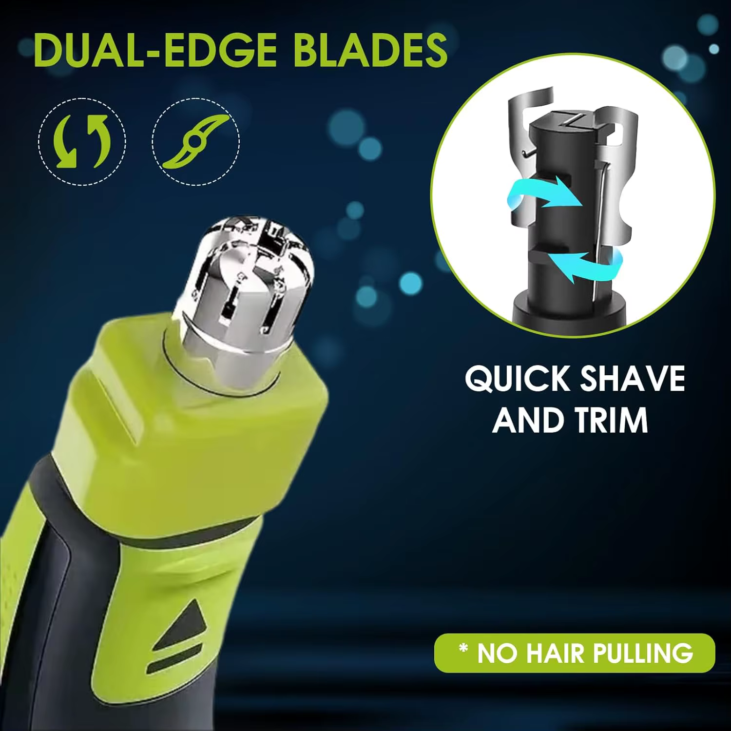 Nouvelles lames de rechange 360° compatibles avec les rasoirs électriques One Blade QP2520 QP2630 QP2724 QP2834 QP6510 QP6520 QP6530