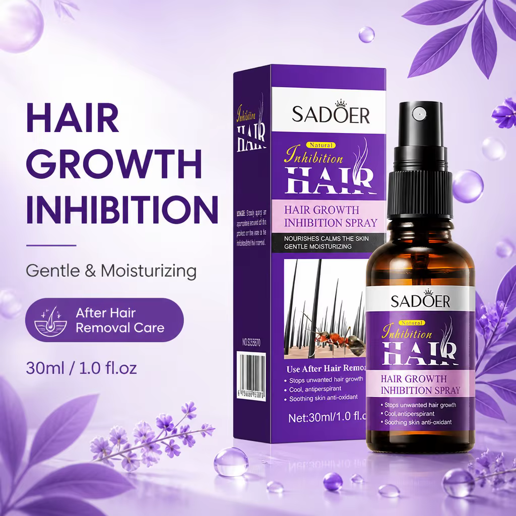 Sérum en Spray Inhibiteur de Croissance des Poils 30ml